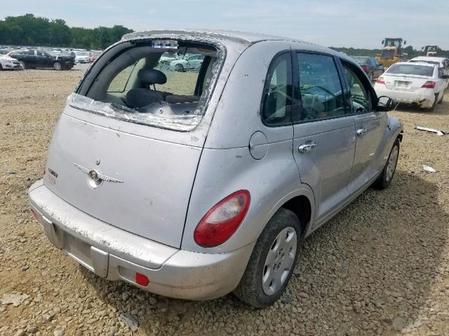 3A4FY48B17T529724 - 2007 CHRYSLER PT CRUISER SILVER photo 4