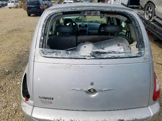 3A4FY48B17T529724 - 2007 CHRYSLER PT CRUISER SILVER photo 9