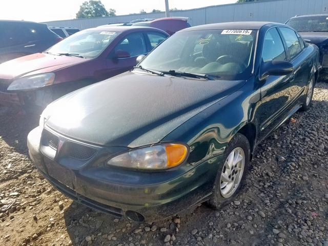 1G2NF52F03C175682 - 2003 PONTIAC GRAND AM S GREEN photo 2