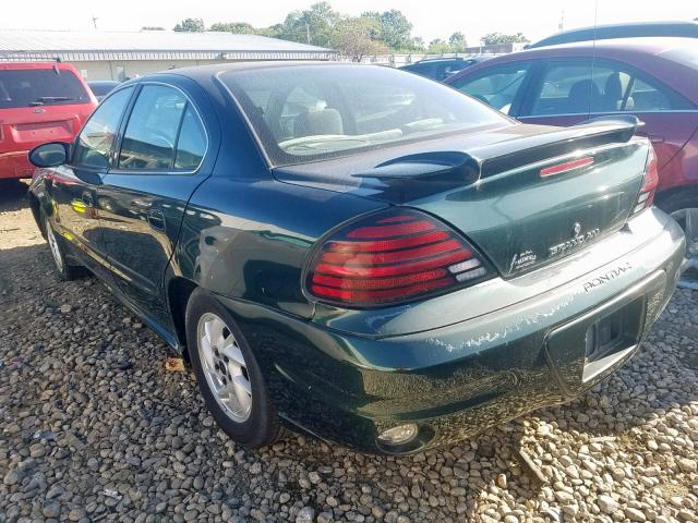 1G2NF52F03C175682 - 2003 PONTIAC GRAND AM S GREEN photo 3