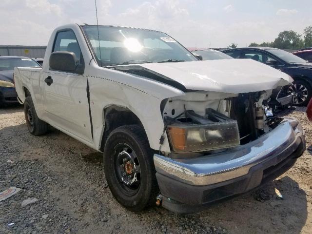 1GCCS148368229148 - 2006 CHEVROLET COLORADO WHITE photo 1