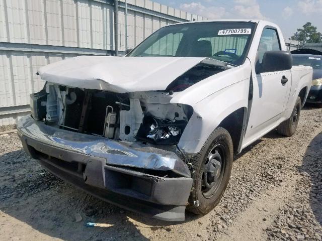 1GCCS148368229148 - 2006 CHEVROLET COLORADO WHITE photo 2