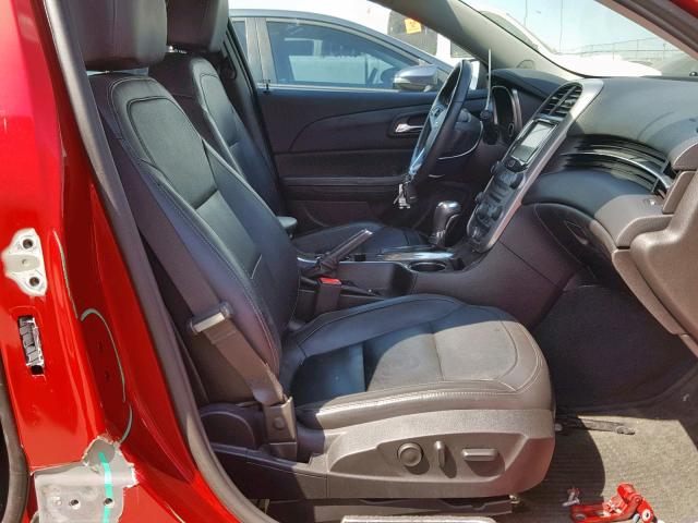 1G11H5SL1EF226921 - 2014 CHEVROLET MALIBU LTZ წითელი ფოტო 5
