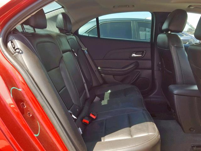 1G11H5SL1EF226921 - 2014 CHEVROLET MALIBU LTZ წითელი ფოტო 6
