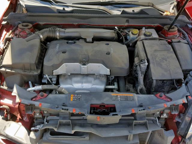 1G11H5SL1EF226921 - 2014 CHEVROLET MALIBU LTZ წითელი ფოტო 7