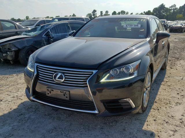 JTHBL5EF3E5125819 - 2014 LEXUS LS 460 BLACK photo 2