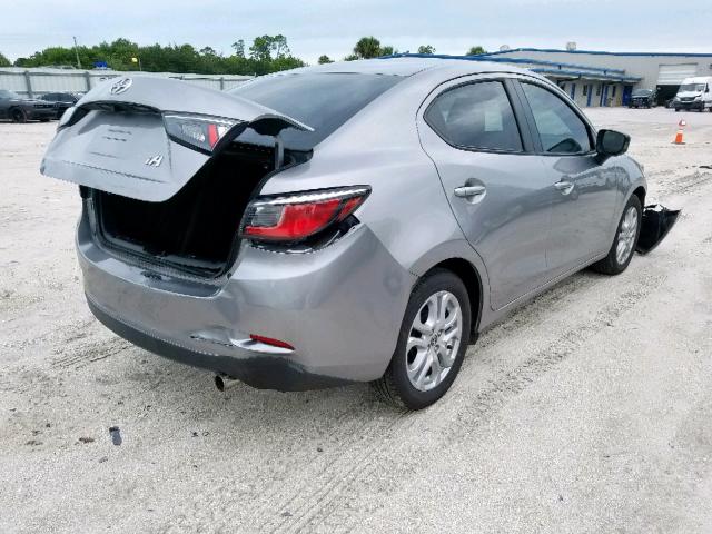 3MYDLBZV2GY138210 - 2016 TOYOTA SCION IA SILVER photo 4