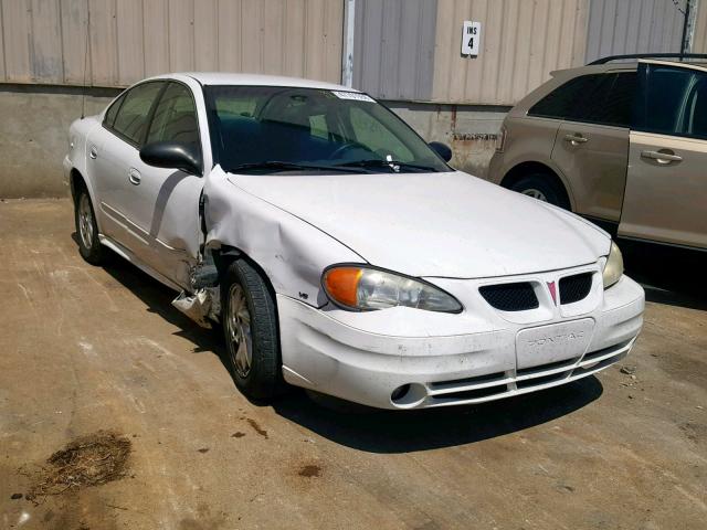 1G2NF52E43M669710 - 2003 PONTIAC GRAND AM S WHITE photo 1