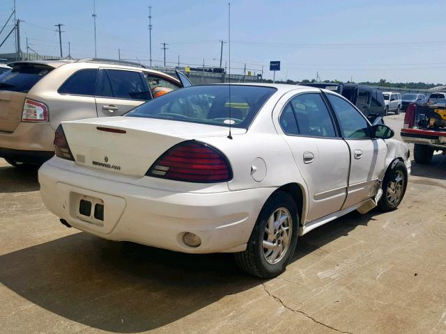 1G2NF52E43M669710 - 2003 PONTIAC GRAND AM S WHITE photo 4