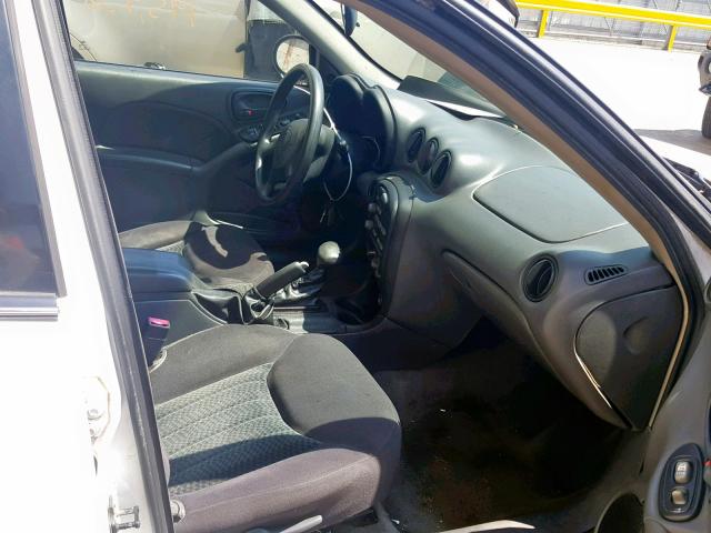 1G2NF52E43M669710 - 2003 PONTIAC GRAND AM S WHITE photo 5