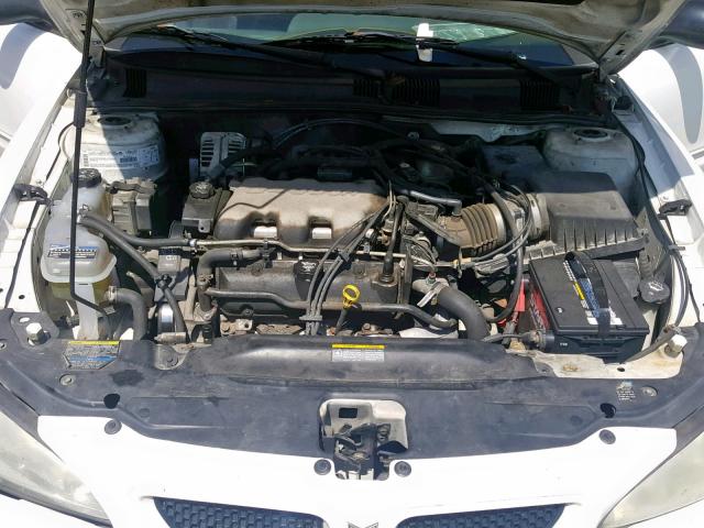 1G2NF52E43M669710 - 2003 PONTIAC GRAND AM S WHITE photo 7