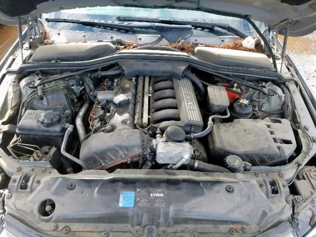 WBANE53586CK83313 - 2006 BMW 525 I SILVER photo 7