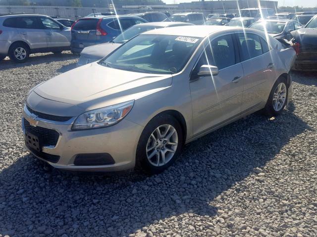 1G11C5SL9EF242069 - 2014 CHEVROLET MALIBU 1LT TAN photo 2