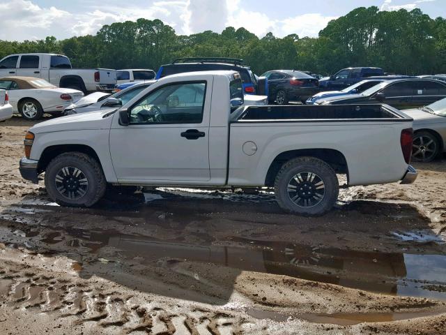 1GCCS149588151516 - 2008 CHEVROLET COLORADO WHITE photo 9