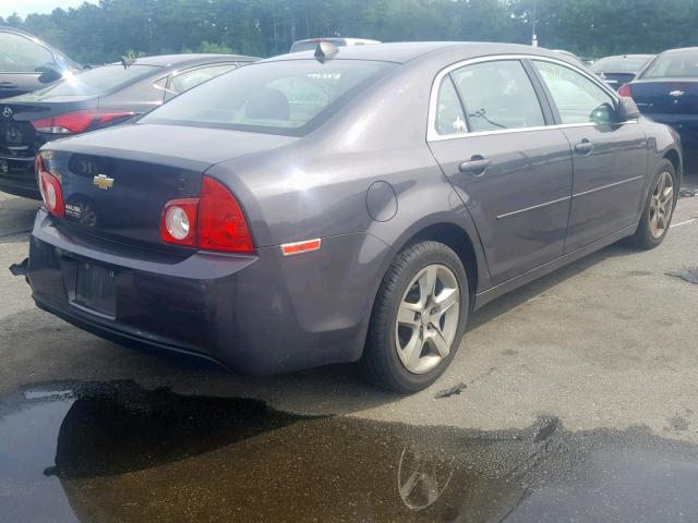 1G1ZB5E01CF285695 - 2012 CHEVROLET MALIBU LS GRAY photo 4