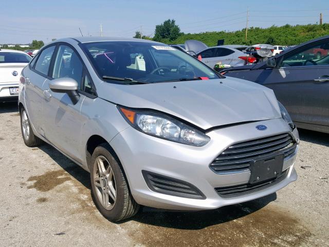 3FADP4BJ4HM138181 - 2017 FORD FIESTA SE SILVER photo 1