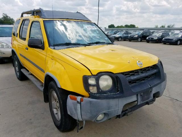 5N1ED28T63C701922 - 2003 NISSAN XTERRA XE YELLOW photo 1