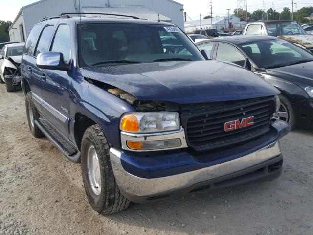 1GKEK13Z92R233667 - 2002 GMC YUKON BLUE photo 1