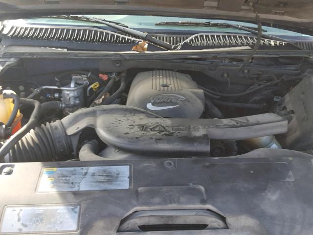 1GKEK13Z92R233667 - 2002 GMC YUKON BLUE photo 7