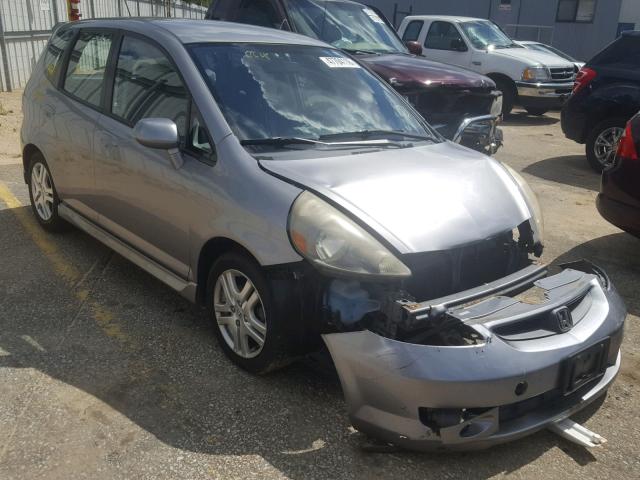 JHMGD38607S002020 - 2007 HONDA FIT S 灰色 照片 1