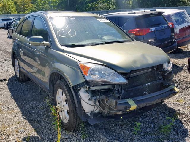 5J6RE48738L022466 - 2008 HONDA CR-V EXL GREEN photo 1