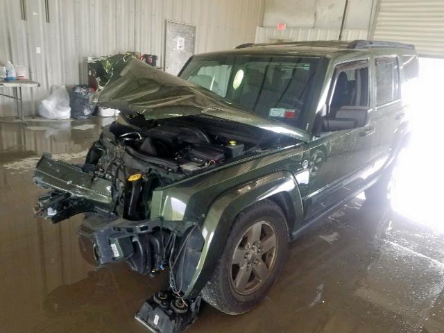 1J8HG48N17C700424 - 2007 JEEP COMMANDER 绿色 照片 2