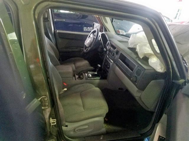 1J8HG48N17C700424 - 2007 JEEP COMMANDER 绿色 照片 5