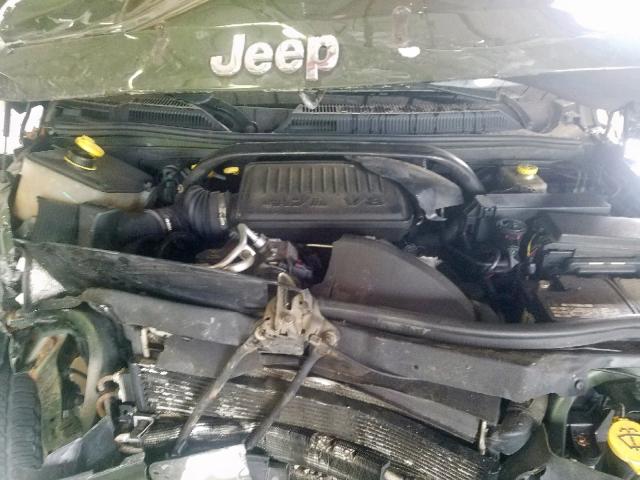 1J8HG48N17C700424 - 2007 JEEP COMMANDER 绿色 照片 7
