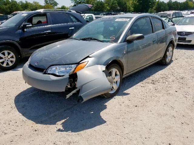 1G8AN15F77Z100847 - 2007 SATURN ION LEVEL GRAY photo 2