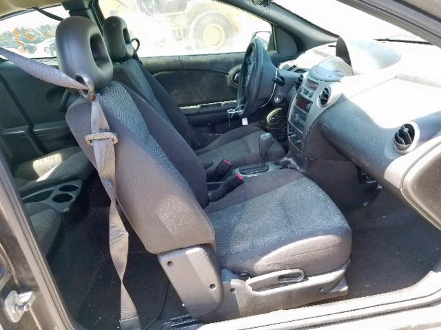 1G8AN15F77Z100847 - 2007 SATURN ION LEVEL GRAY photo 5