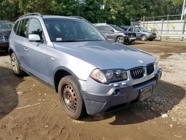 WBXPA934X5WD11430 - 2005 BMW X3 3.0I BLUE photo 1