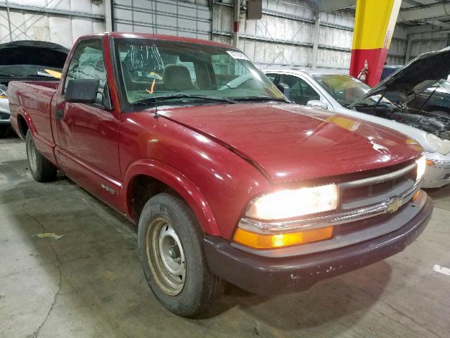 1GCCS145518207439 - 2001 CHEVROLET S TRUCK S1 RED photo 1