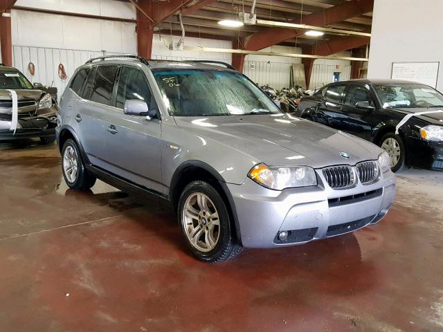 WBXPA93466WG76172 - 2006 BMW X3 3.0I GRAY photo 1