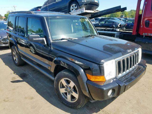 1J8HH48P67C696613 - 2007 JEEP COMMANDER 黑色 照片 1