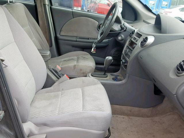 1G8AJ55F17Z139856 - 2007 SATURN ION LEVEL SILVER photo 5