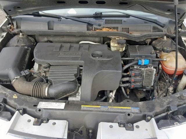 1G8AJ55F17Z139856 - 2007 SATURN ION LEVEL SILVER photo 7