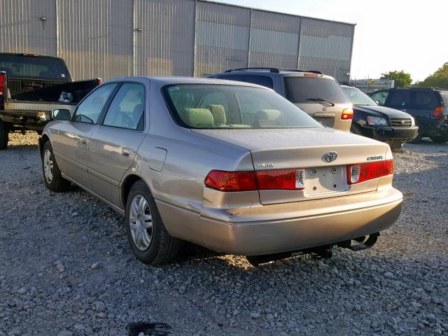 4T1BG22K51U789976 - 2001 TOYOTA CAMRY CE GOLD photo 3