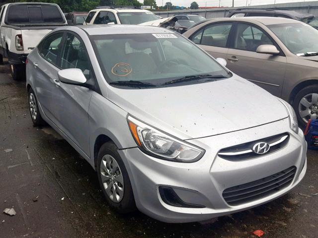 KMHCT4AE5GU979793 - 2016 HYUNDAI ACCENT SE SILVER photo 1