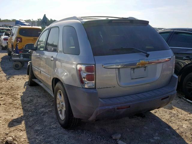 2CNDL63FX66109105 - 2006 CHEVROLET EQUINOX LT SILVER photo 3