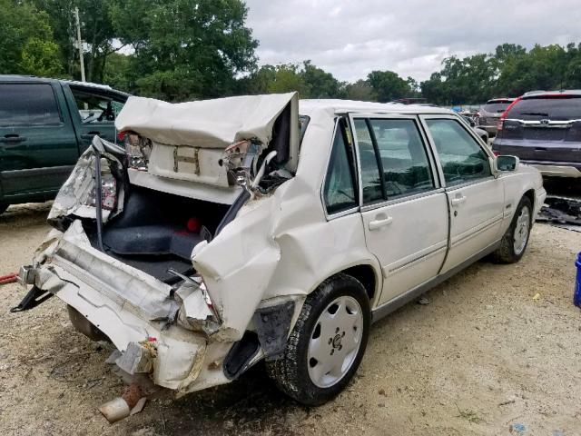 YV1KS9604W1133789 - 1998 VOLVO S90 WHITE photo 4