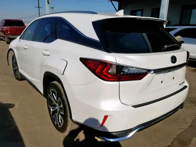 JTJGZKCA6J2008398 - 2018 LEXUS RX 350 L WHITE photo 3