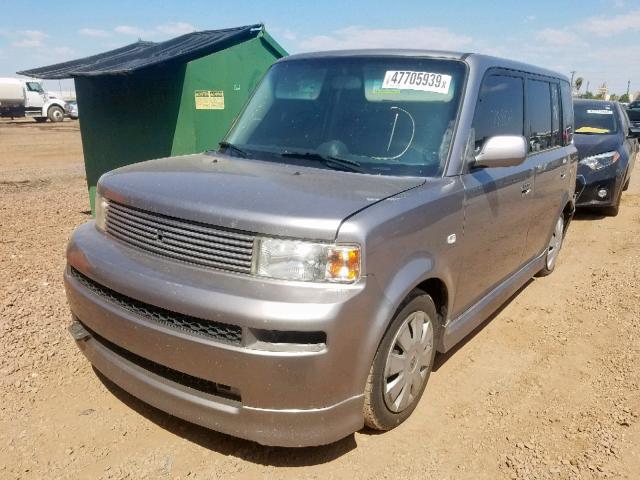 JTLKT324864122077 - 2006 TOYOTA SCION XB ვერცხლისფერი ფოტო 2