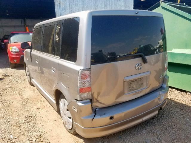 JTLKT324864122077 - 2006 TOYOTA SCION XB ვერცხლისფერი ფოტო 3