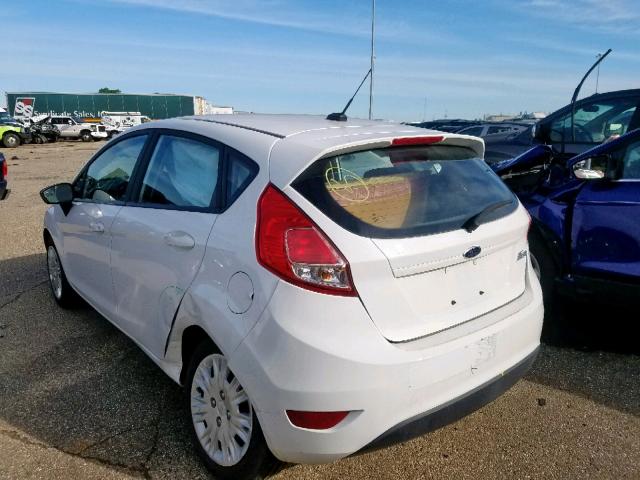 3FADP4TJ5GM171610 - 2016 FORD FIESTA S WHITE photo 3