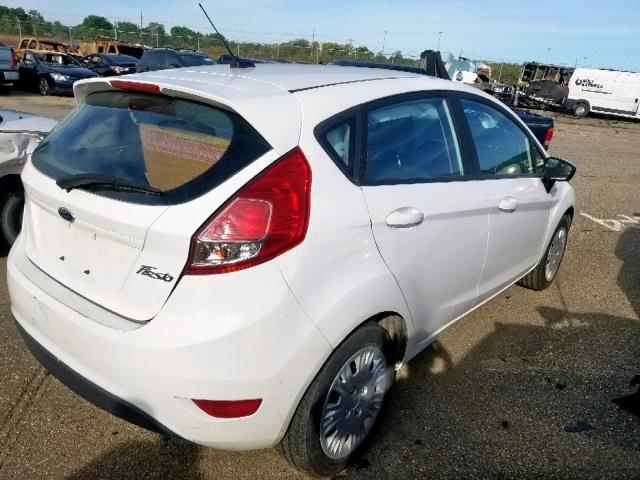 3FADP4TJ5GM171610 - 2016 FORD FIESTA S WHITE photo 4