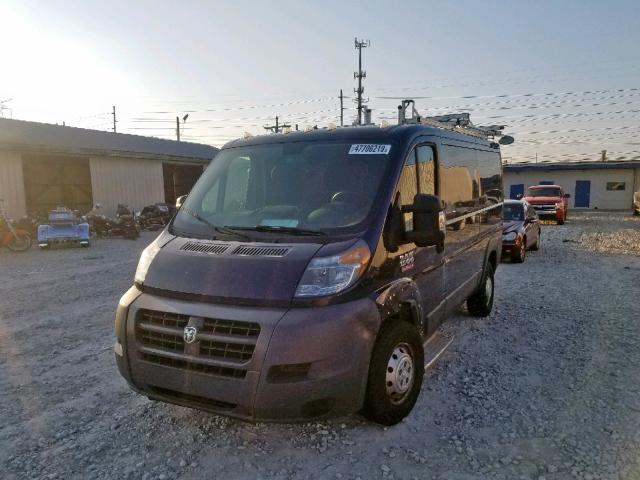 3C6TRVAG9HE500311 - 2017 RAM PROMASTER Mavi foto 2
