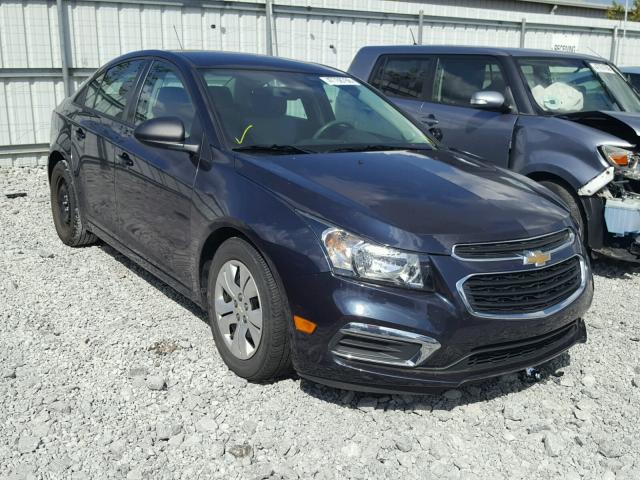 1G1PA5SH2F7115817 - 2015 CHEVROLET CRUZE LS BLUE photo 1