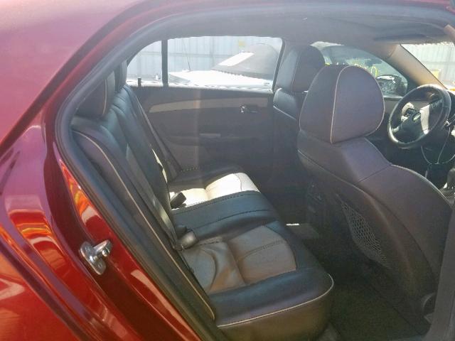 1G1ZE5E71BF247130 - 2011 CHEVROLET MALIBU LTZ მუქწითელი ფოტო 6