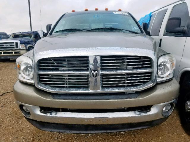 3D7MX48L89G516351 - 2009 DODGE RAM 3500 GOLD photo 9