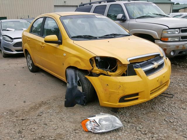 KL1TD56628B042395 - 2008 CHEVROLET AVEO BASE Сары фото 1
